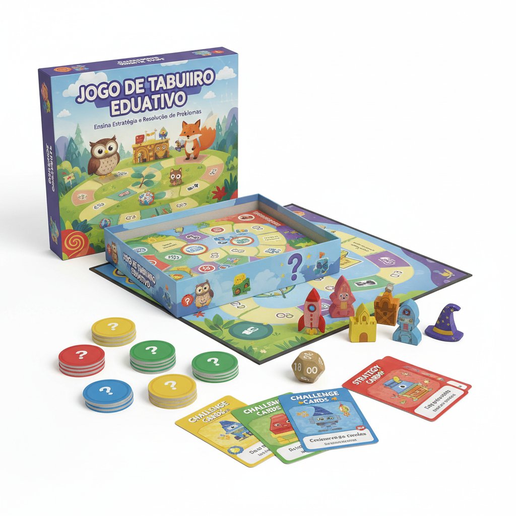Jogo de Tabuleiro Educativo