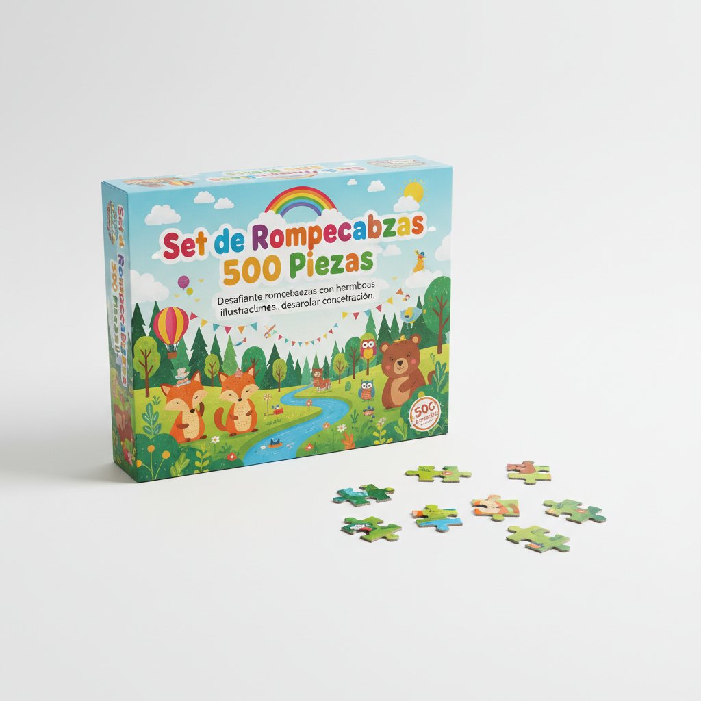 Set de Rompecabezas 500 Piezas