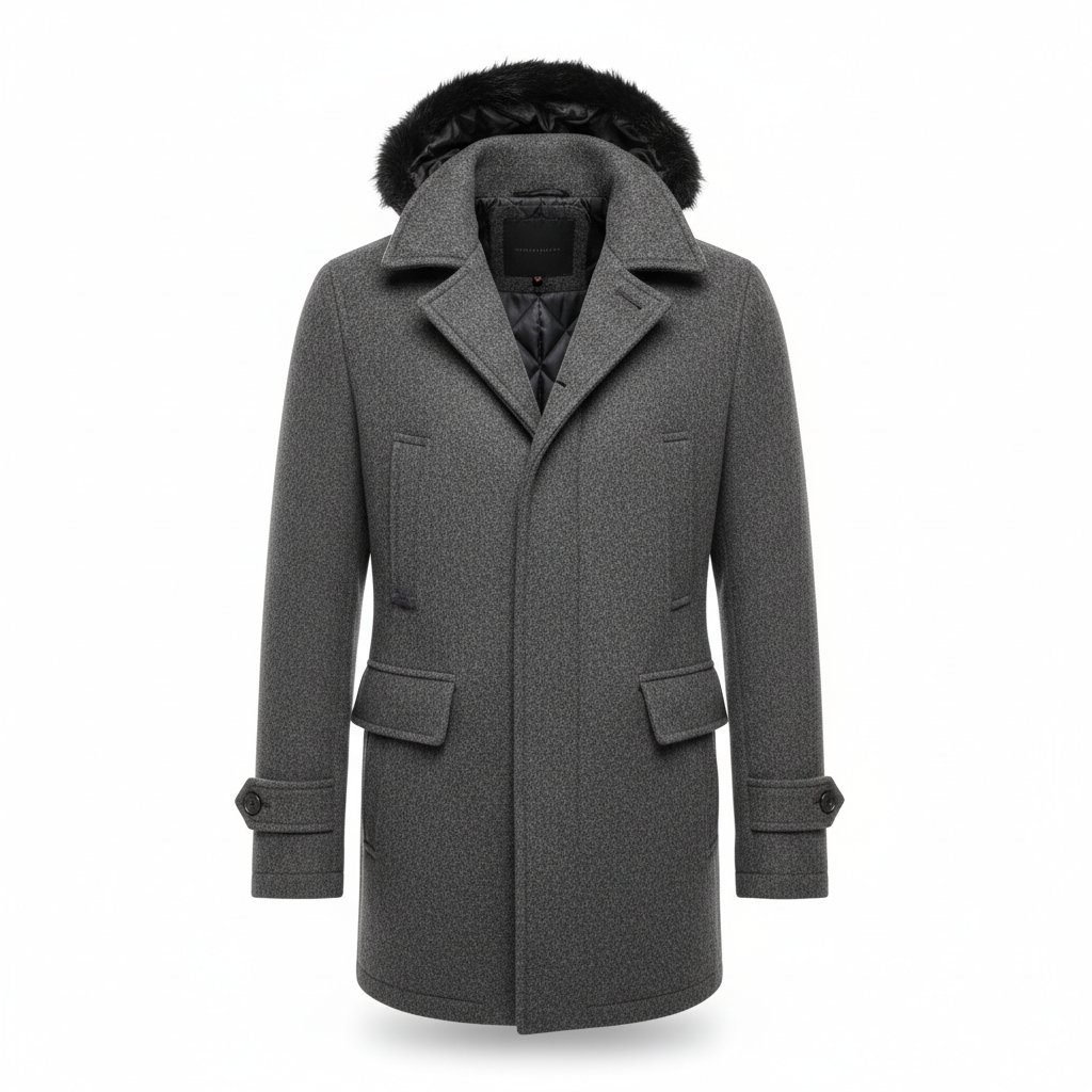 Abrigo de Invierno de Lana