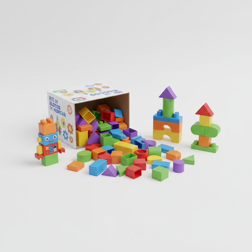 Kit de Blocos de Montar